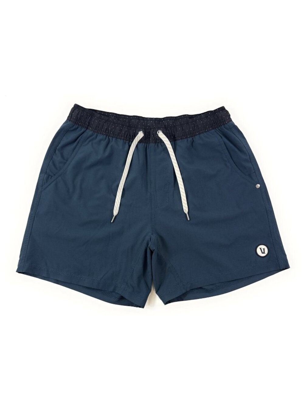 Vuori Mens Kore Shorts 5” Size Medium Lined Elastic Waist Performance Stretch